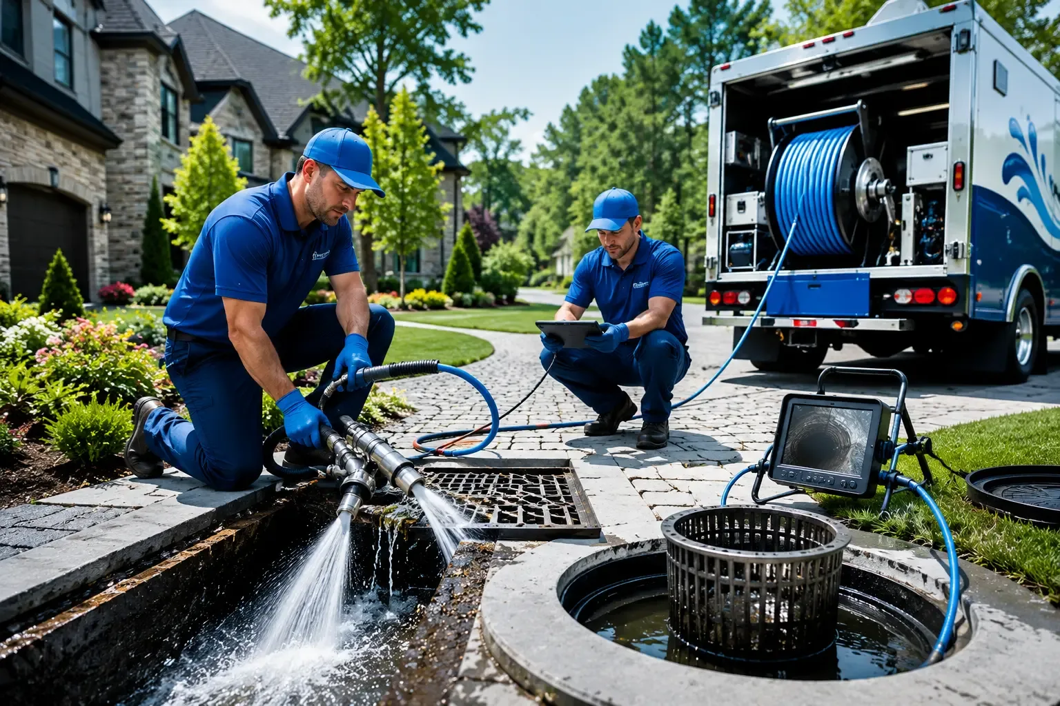 Local outdoor drain cleaning professionals in Wortham, TX