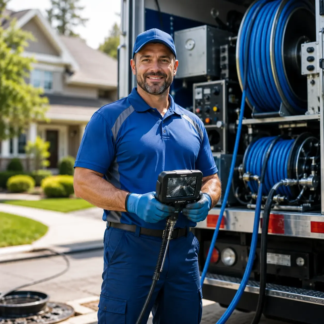 Local outdoor drain cleaning specialists in Wortham, TX